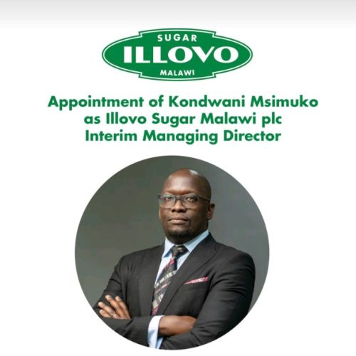 Illovo Sugar Malawi Announces Interim Leadership Transition
